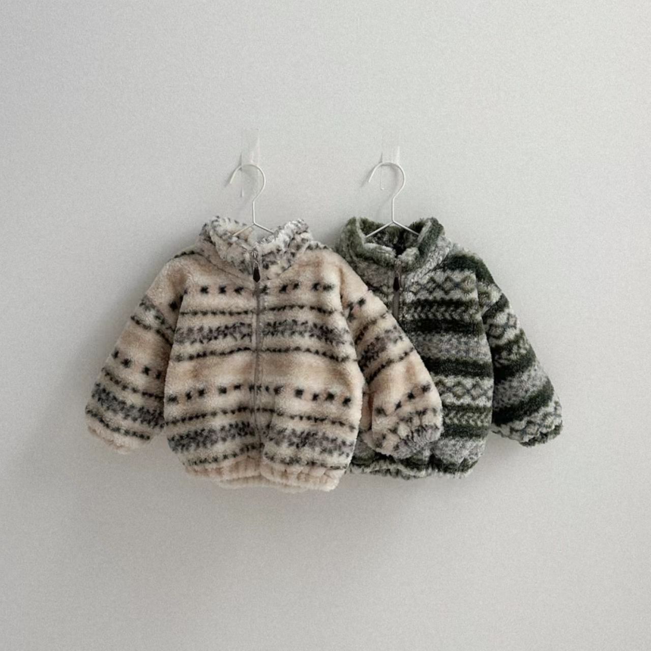 Toddler Boy Winter Fleece Jacket - 겨울 새 아기 따뜻한 플러시 코트