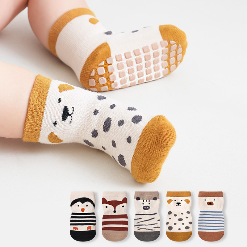 패션 아기 바닥 양말 귀여운 동물 디자인 미끄럼 방지  - Unisex Baby Socks Non Slip 리뷰 및 가격