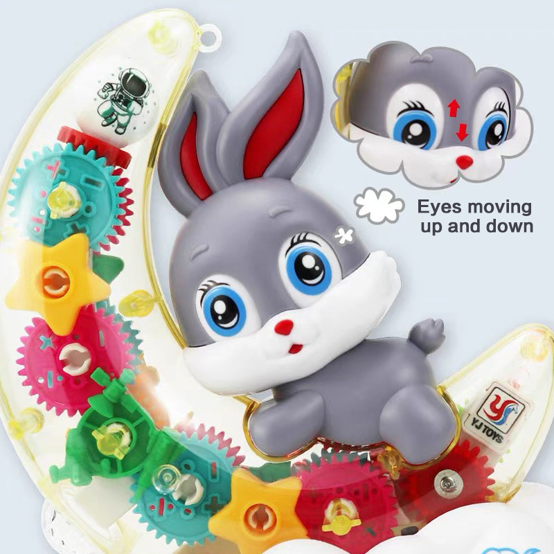 투명한 기어 소리와 빛이 있는 달토끼 전동 스쿠터 -  - Baby Gear 리뷰 및 가격