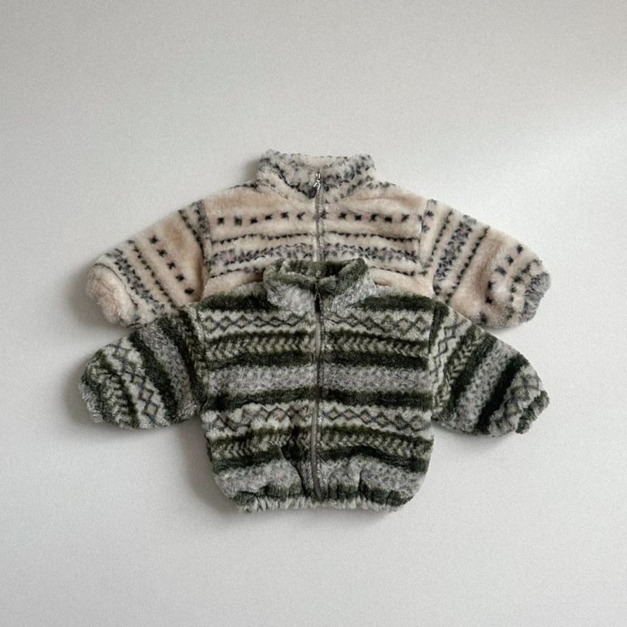 겨울 아기 ​​따뜻한 플러시 코트 유아 소녀 빈티지 프 - Toddler Boy Winter Fleece Jacket 리뷰 및 가격
