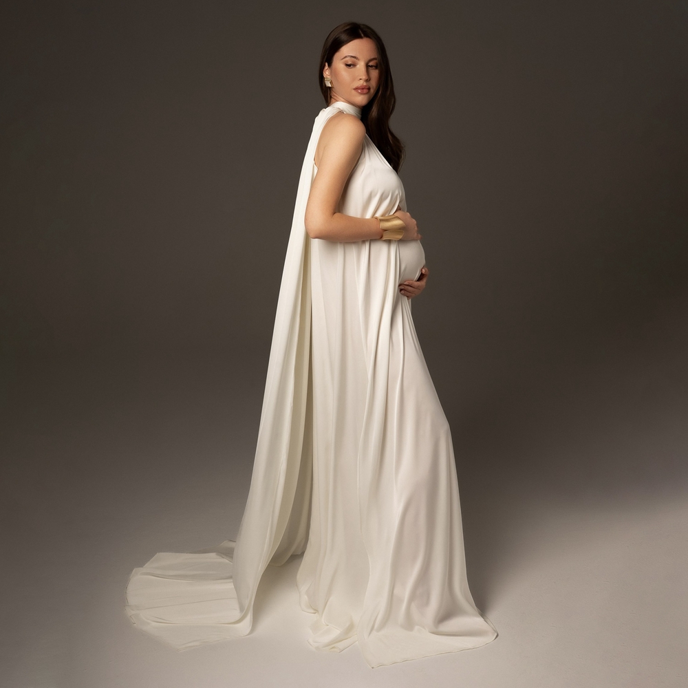 출산 사진 촬영 소품 드레스 우아한 케이프 임산부 사진 - Maternity Wear 리뷰 및 가격