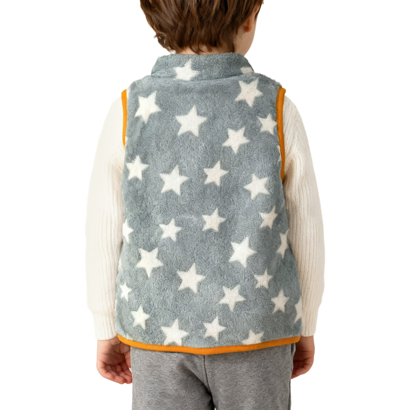 유아 아기 가을 겨울 양털 조끼 민소매 스타/하트/격자 - Toddler Boy Winter Fleece Jacket 리뷰 및 가격