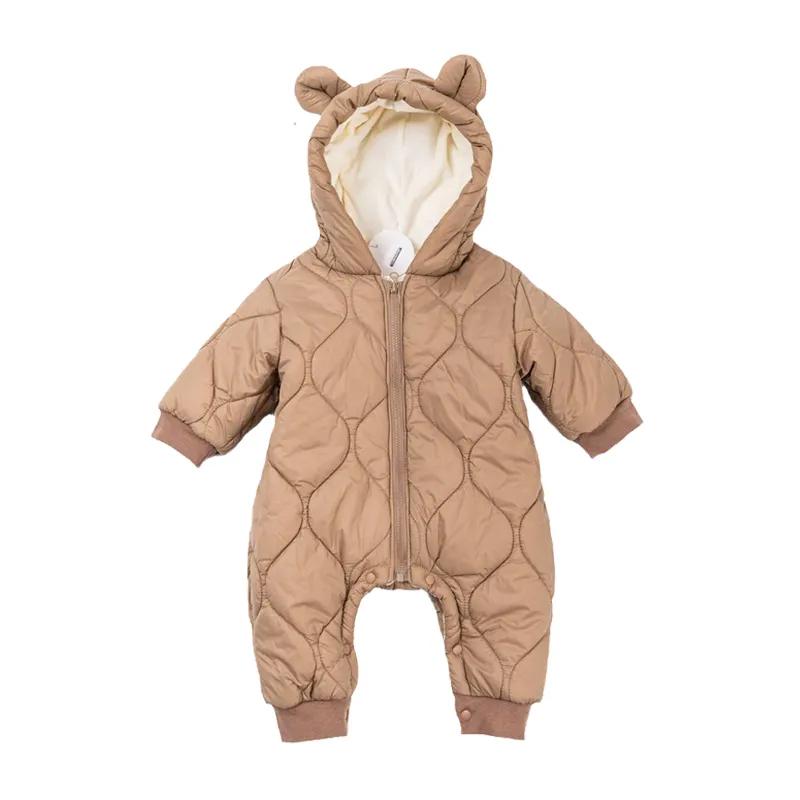 신생아 아기 Romper 겨울 두꺼운 면화 점프 슈트  - Cotton Baby Onesies Zipper 리뷰 및 가격
