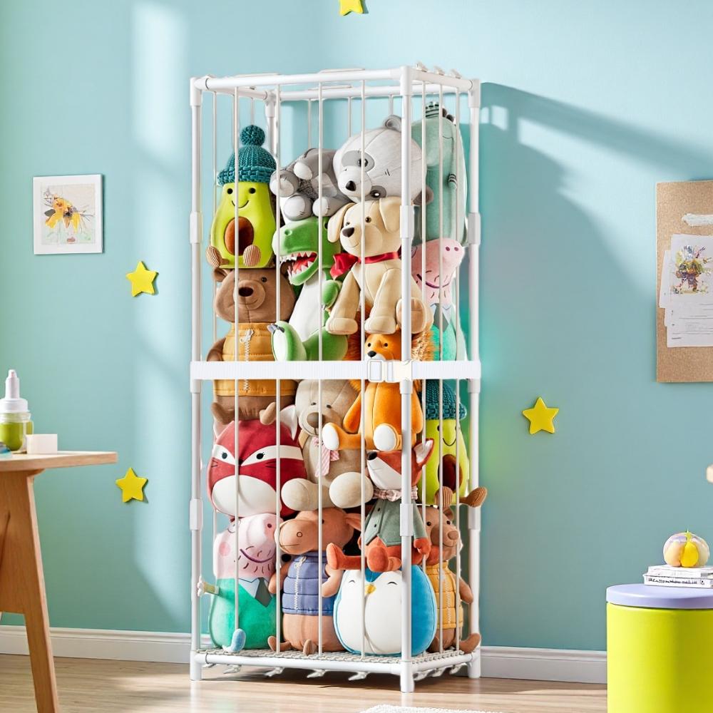 수직형 봉제인형 보관 정리함 동물원 테마 봉제인형 진열 - Nursery 리뷰 및 가격